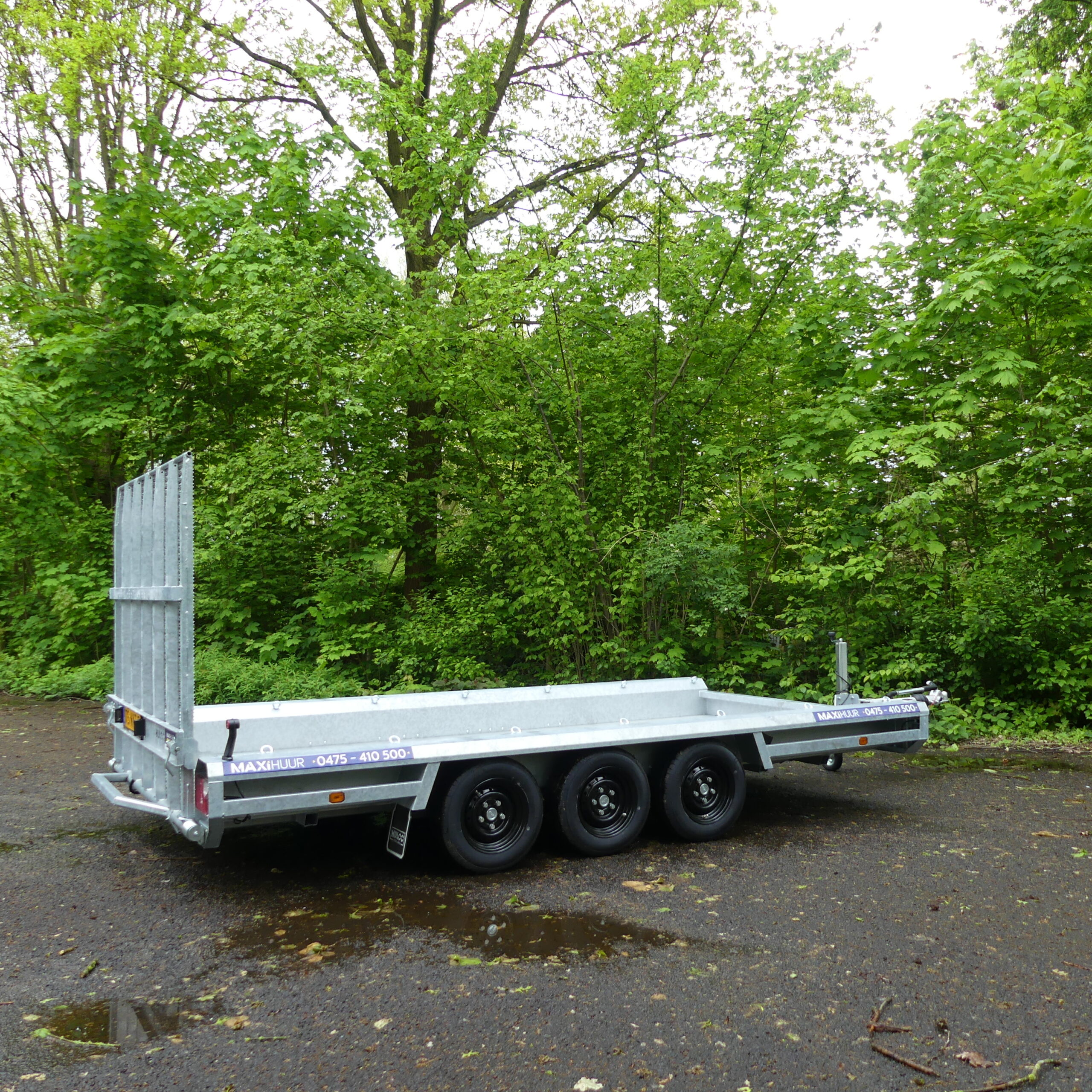 Machinetransporter 3 asser 3.94 x 1.80