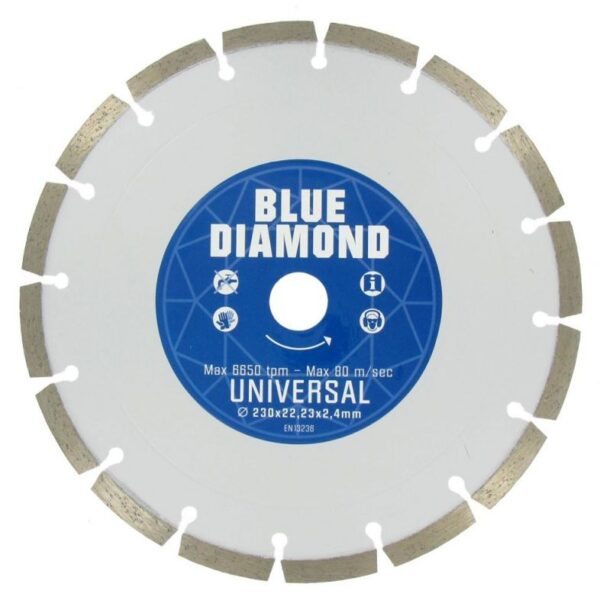 Diamantzaagblad Blue diamond Ø230 mm