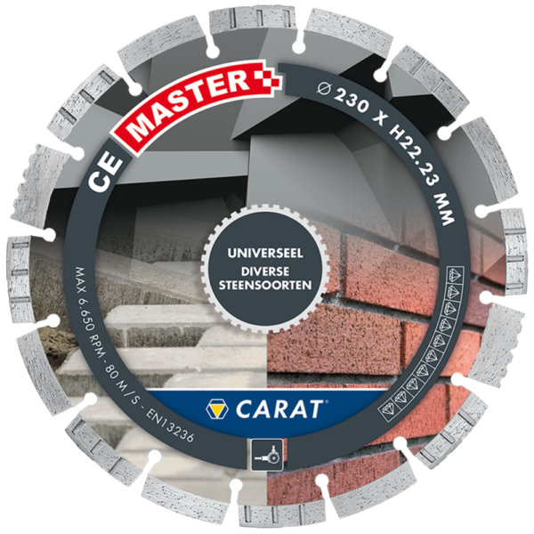 Diamantzaagblad CE Master Ø230 mm