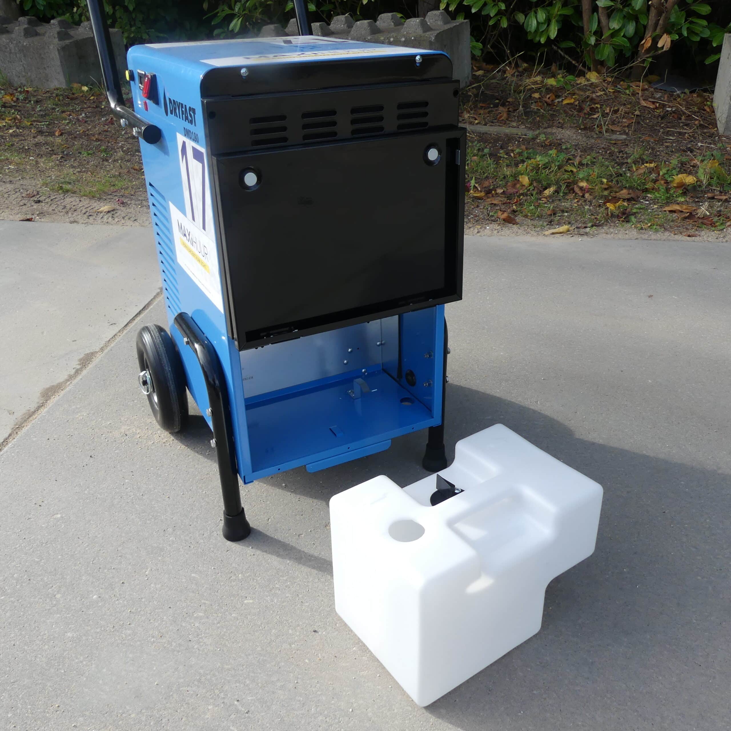 Bouwdroger max 35 ltr