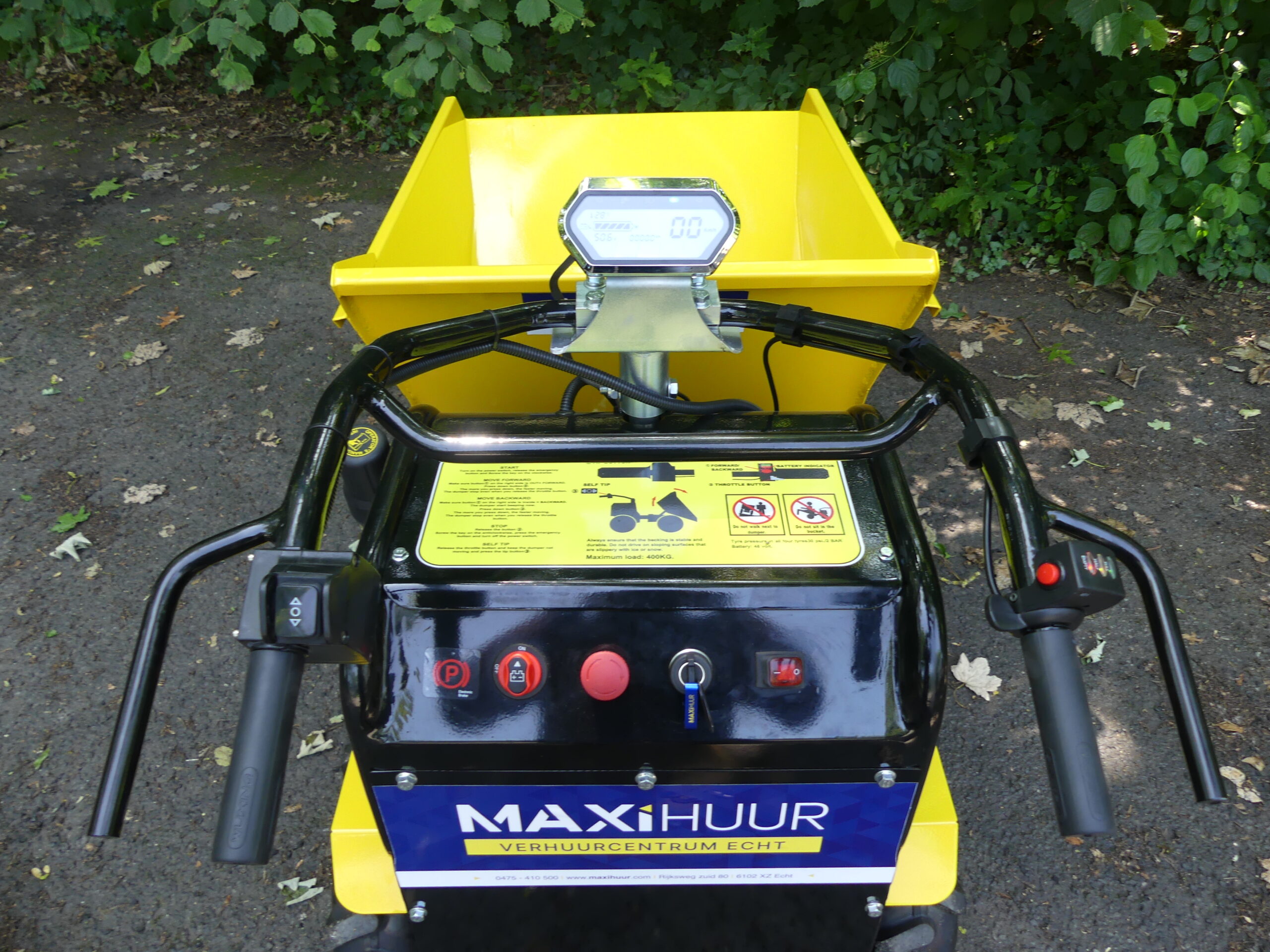 Motorkruiwagen Accu hydraulisch kiepend