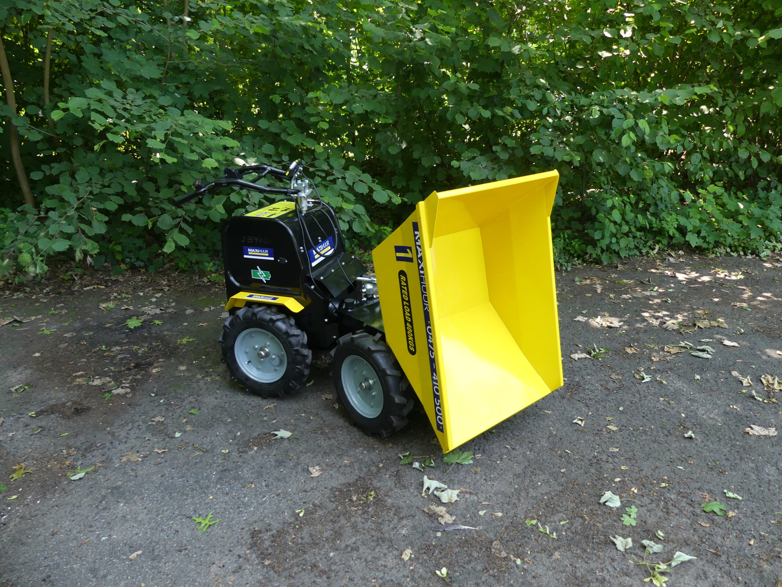 Motorkruiwagen Accu hydraulisch kiepend