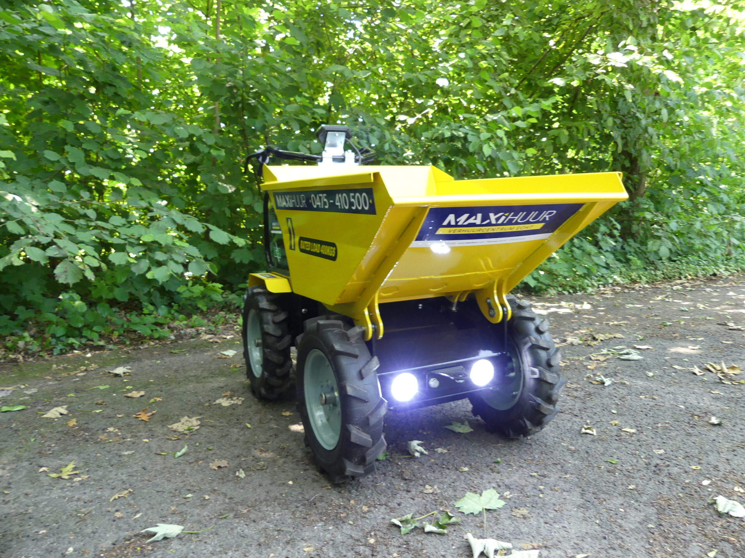 Motorkruiwagen Accu hydraulisch kiepend
