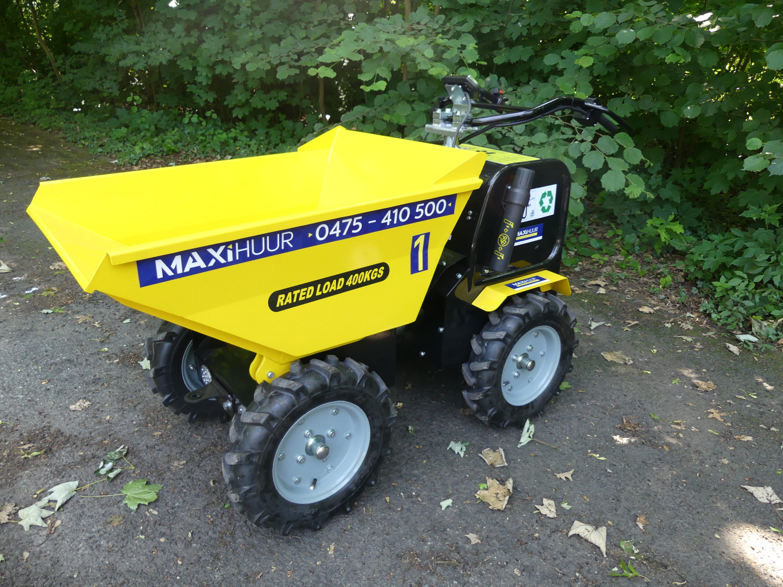 Motorkruiwagen Accu hydraulisch kiepend