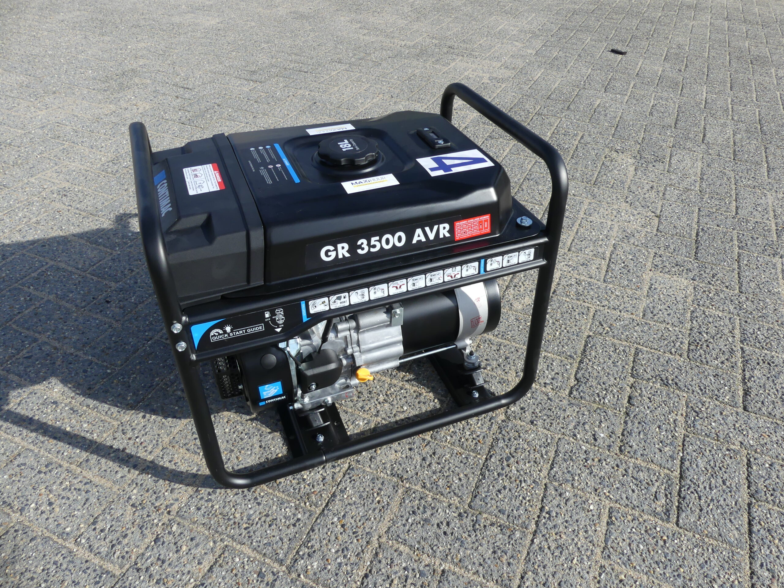 Benzine Generator 3 KVA / 230 volt / gestabiliseerd