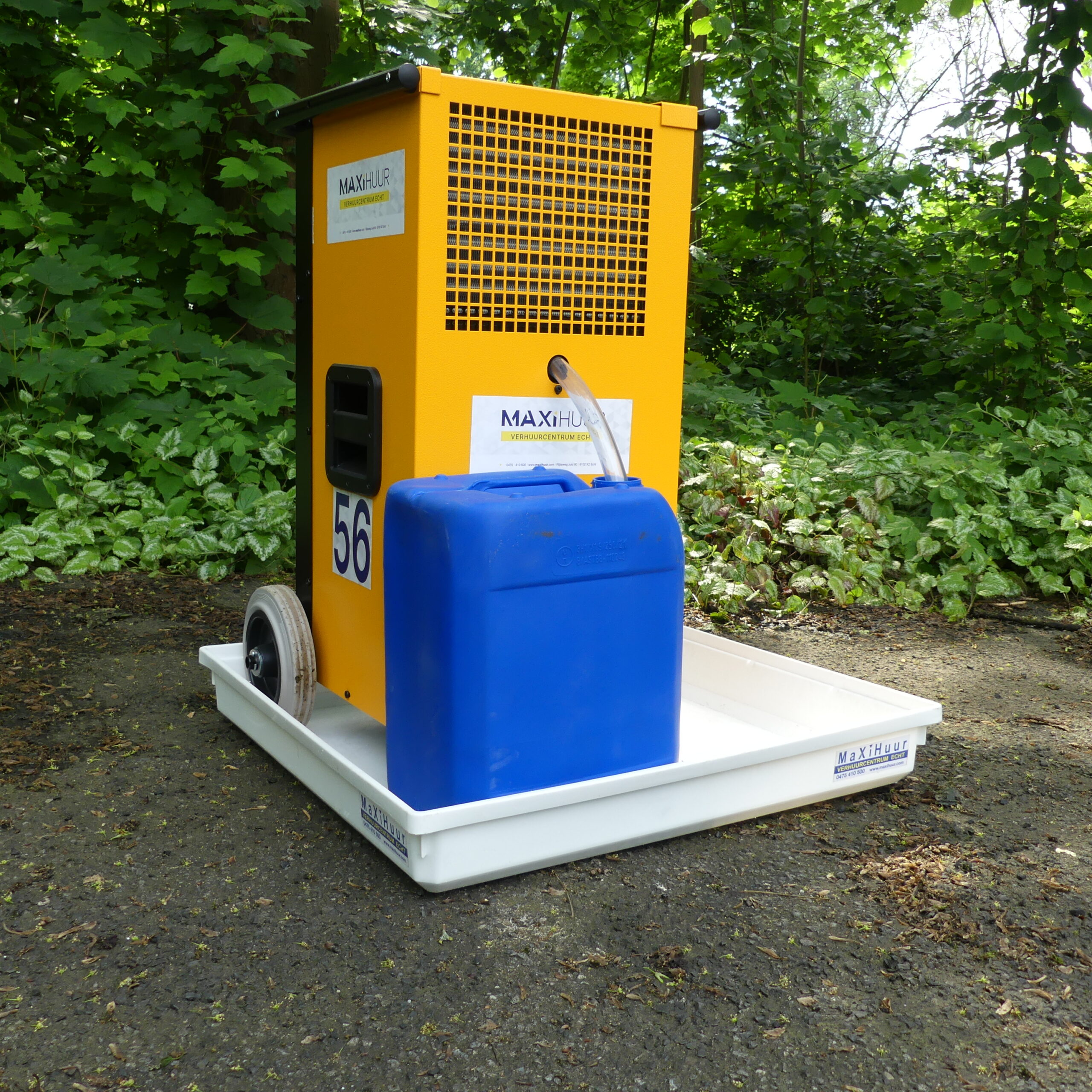 Bouwdroger max 60 ltr