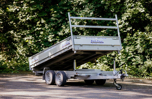 Dubbelasser kieper electrisch 3.00 x 1.78