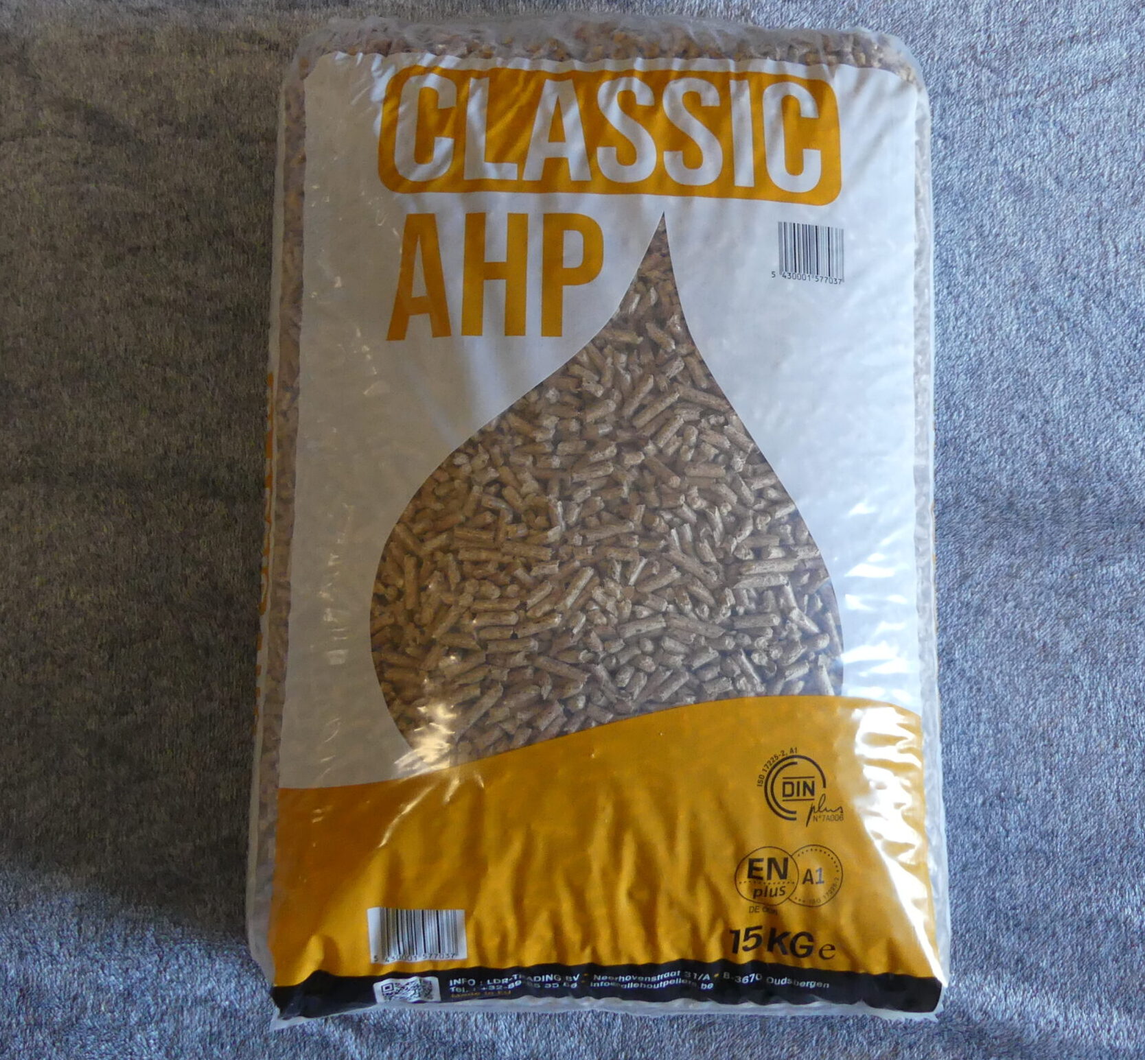 Palletkorrels 15 kg