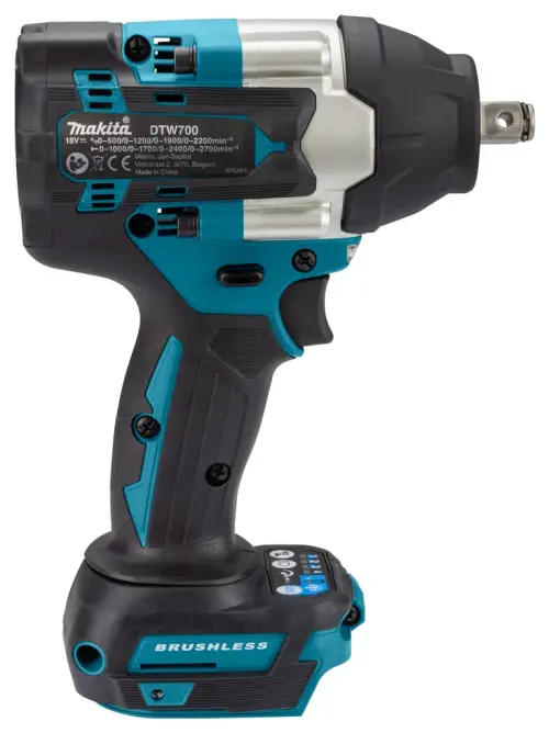 Slagmoersleutel 1/2" vierkant accu 18V